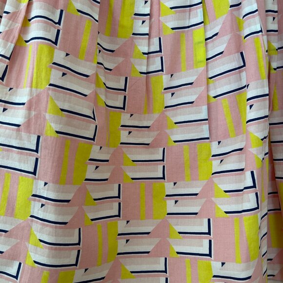 J. Crew "Saved by the Bell" Geometric Skirt - NWT - Picture 2 of 4